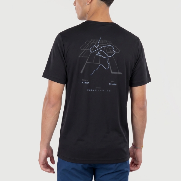 Puma Illustrative Graphic T-Shirt - Black