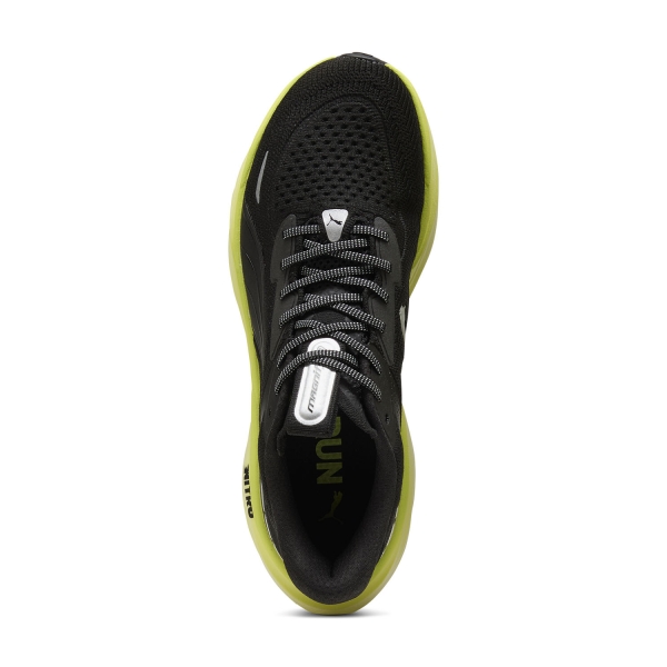 Puma Magnify NITRO 3 - Black/Sunny Lime