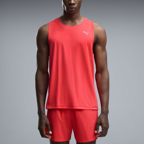 Men's Running Tank Puma Velocity Tank  Ultra Red 52659597