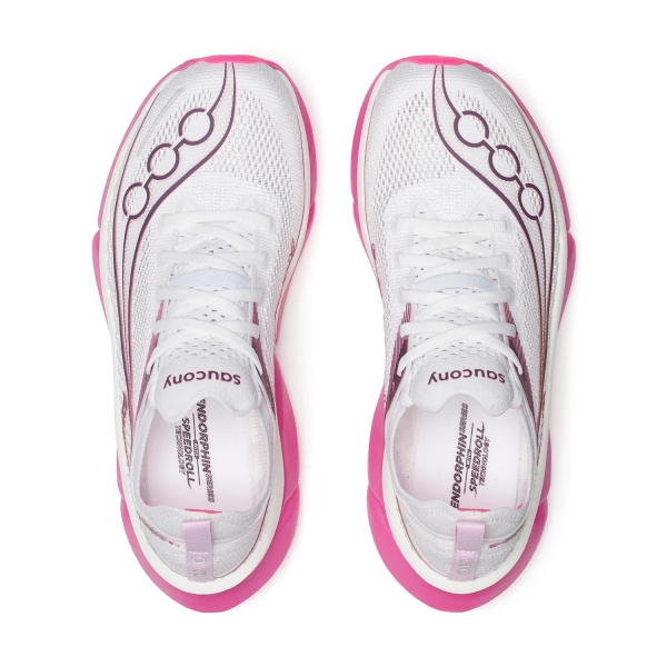 Saucony Endorphin Elite 3 - White/Eggplant