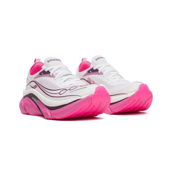 Saucony Endorphin Elite 3 - White/Eggplant