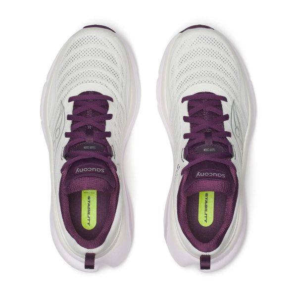 Saucony Omni ST 23 - Ivory/Eggplant