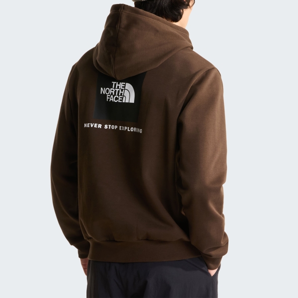 The North Face Evolution Box NSE Hoodie - Dark Chestnut