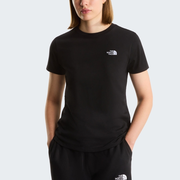 Women's Outdoor Tank and T-Shirt The North Face Evolution Simple Dome TShirt  TNF Black NF0A8FX7JK3