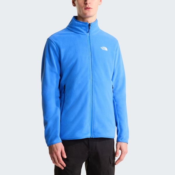 Men's Outdoor Jacket and Shirt The North Face Glacier Sweathshirt  Active Blue NF0A8D0RNLQ