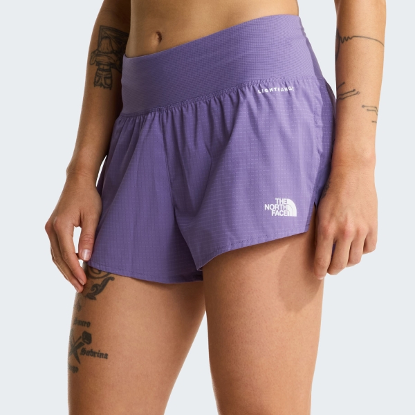 Women's Shorts Trail Running The North Face Sunriser 3in Shorts  Grounded Plum NF0A8BC0NNK