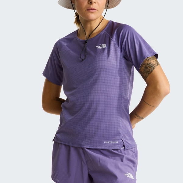 Women's Short Sleeve Shirts Trail Running The North Face Sunriser TShirt  Grounded Plum NF0A8BBXNNK