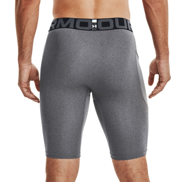 Under Armour HeatGear Pro Short Tights - Carbon Heather/Black