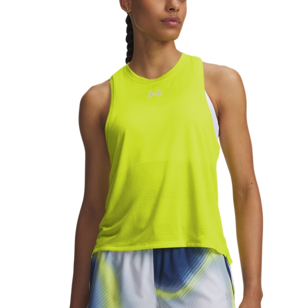 Women's Running Tank Under Armour Velociti Tank  Flash Light/Reflective 60095410738