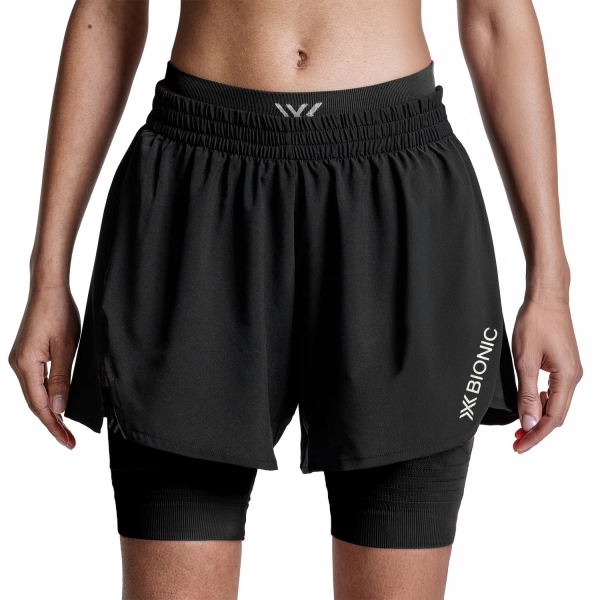 Women's Shorts Trail Running XBionic Effektor 2 in 1 5.5in Shorts  X Black R520S25WB132