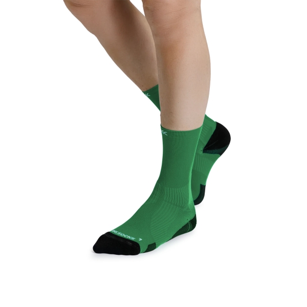 X-Bionic Run Perform Crew Socks - Voltage Green