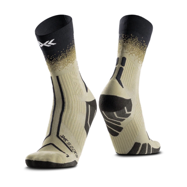 Socks XBionic TerraSkin Perform Crew Socks  Dark Sand/Light Sand RQXTS26UM133