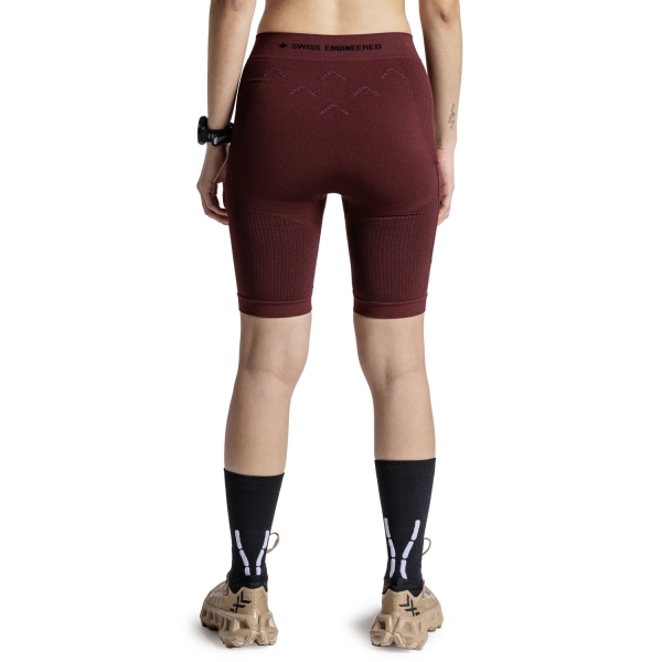 X-Bionic Xceed Run 8in Shorts - Oxide Red/X Black