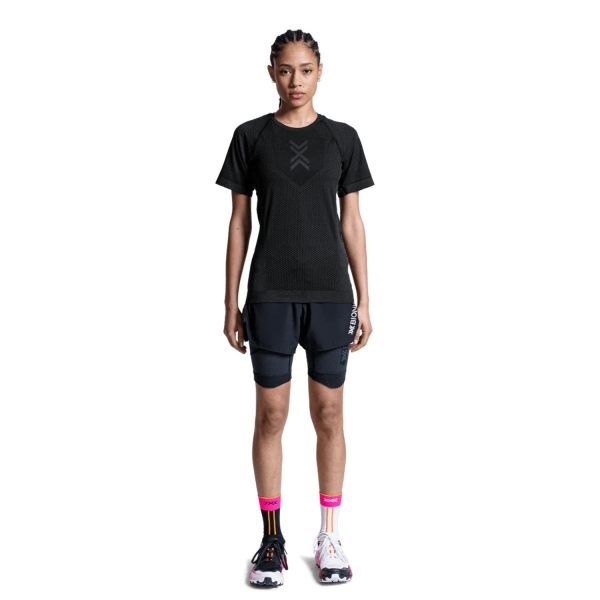 X-Bionic Xceed Run T-Shirt - X Black/Rhino Grey