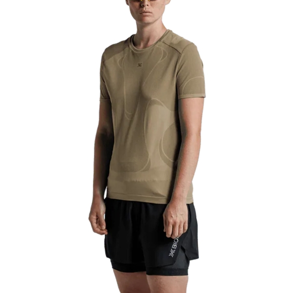 Women's Short Sleeve Shirts Trail Running XBionic Xceed Run Perform TShirt  Sand R2BBS26WM100