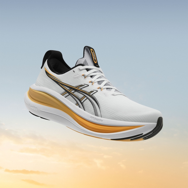 ASICS GEL Nimbus 28 - White/Stadium Orange