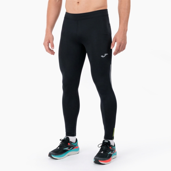 Men's Trail Running Pants & Tights Joma RTrail Nature Tights  Black 104719.100