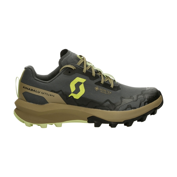 Men's Trail Running Shoes SCOTT Kinabalu MTN GTX  Dark Grey/Toast Beige 4251138431