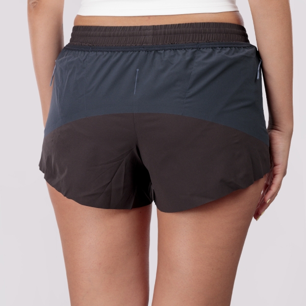 adidas Run X Hermanos Koumori 3in Shorts - Night Brown/Night Grey