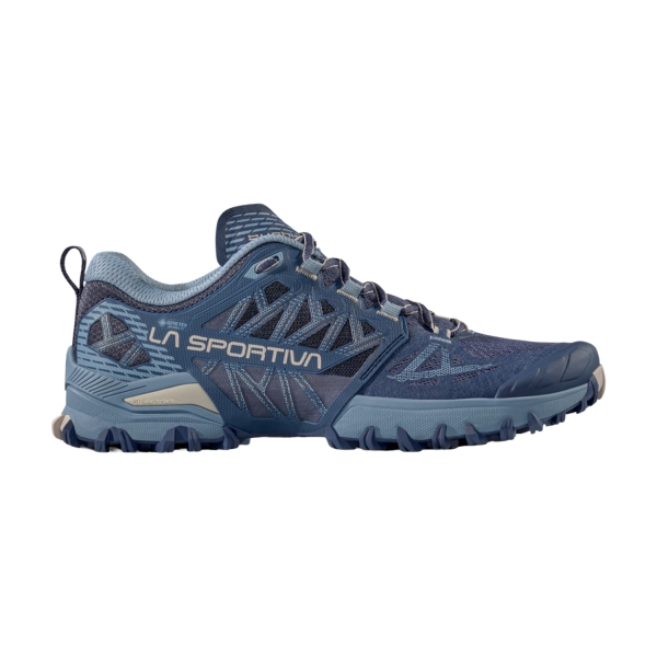 Women's Trail Running Shoes La Sportiva Bushido III GTX  Night Sky/Limestone ZFRS089B46B53