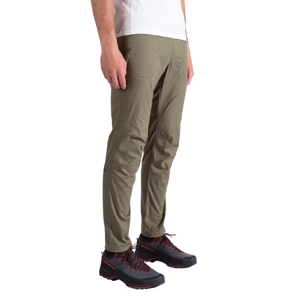 Men's Outdoor Shorts and Pants La Sportiva Roots Pants  Cypress/Night Sky ZACP069E47B46