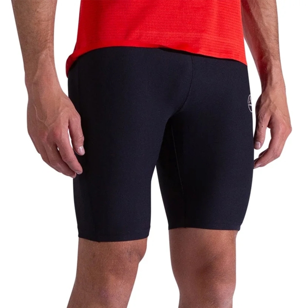 Men's Trail Running Shorts La Sportiva Triumph 9in Shorts  Black/Yellow ZARS032K00Y00