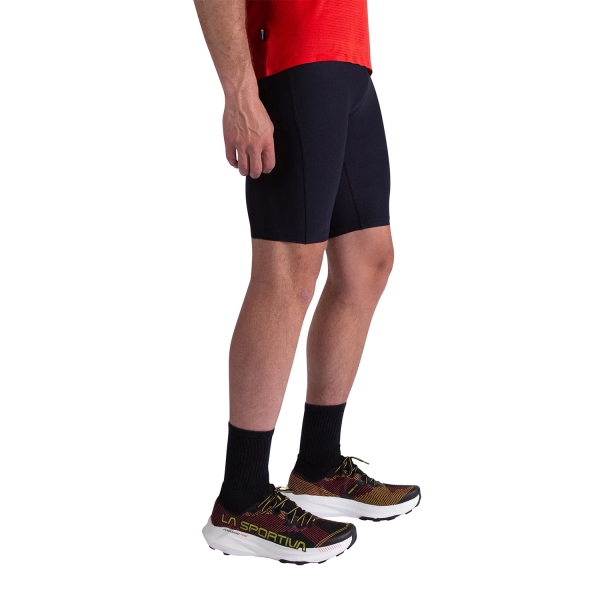 La Sportiva Triumph 9in Shorts - Black/Yellow