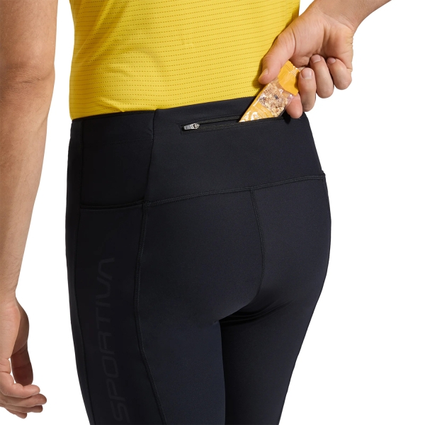 La Sportiva Triumph 9in Shorts - Black/Yellow