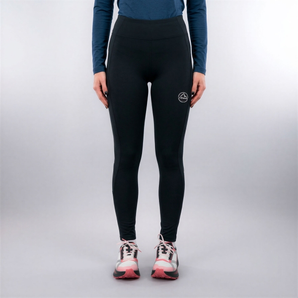 Women's Pants & Tights Trail Running La Sportiva Triumph Tights  Black/Chalk ZARG023K00W04