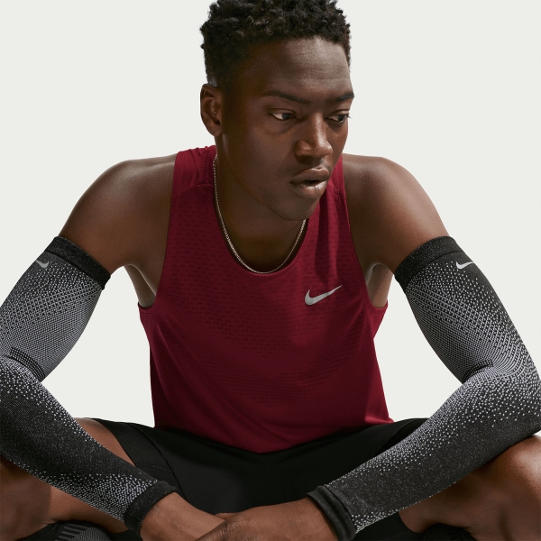 Nike Dri-FIT ADV Stride Tank - Tough Red/Reflective Silver