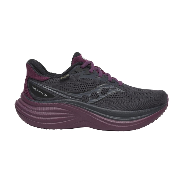 Saucony Triumph 24 GTX  Ebony/Eggplant S1016521002