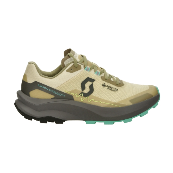 Women's Trail Running Shoes SCOTT Kinabalu Trail GTX  Cream Beige/Slate Grey 4251068436