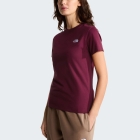 The North Face Evolution Simple Dome T-Shirt - Burgundy Crush