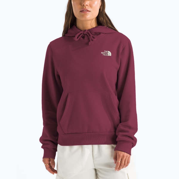 Women's Sweatshirt The North Face Evolution Simple Dome Hoodie  Burgundy Crush NF0A8CWNMVO
