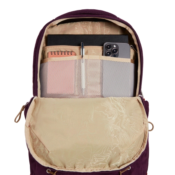 The North Face Jester Pro Backpack - Deep Burgundy/Leather Brown