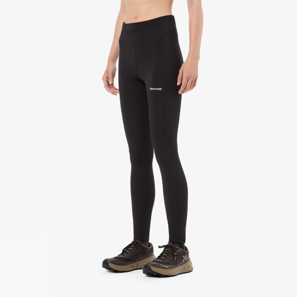 Women's Pants & Tights Trail Running NNormal Active Tights  Black NC5AT2W001