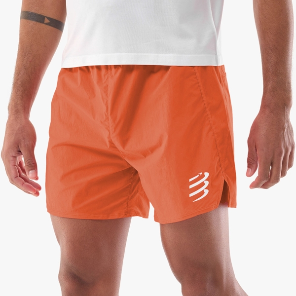 Men's Running Shorts Compressport Performance 5in Shorts  Tigerlily ASHM7393186