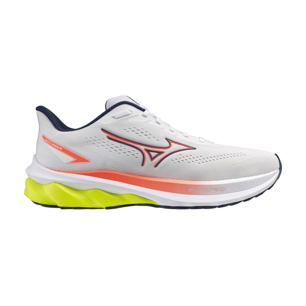 Men's Neutral Running Shoes Mizuno Mizuno Wave Serene 3  White/Insignia Blue/Evening Primrose J1GM265751
