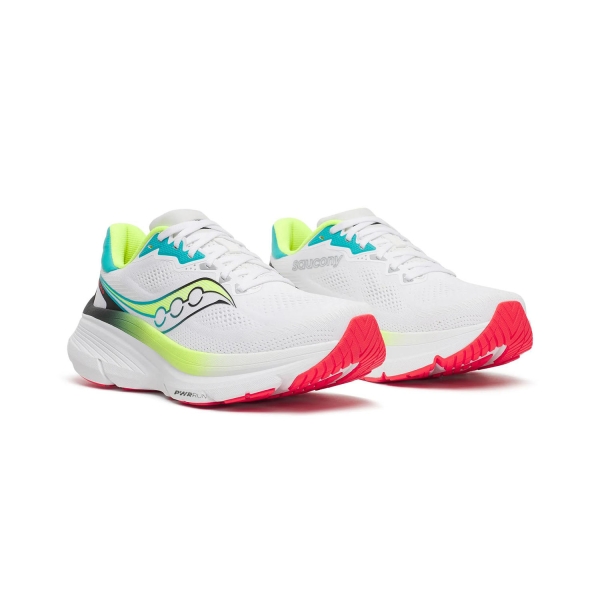 Saucony Guide 19 - White/Citron