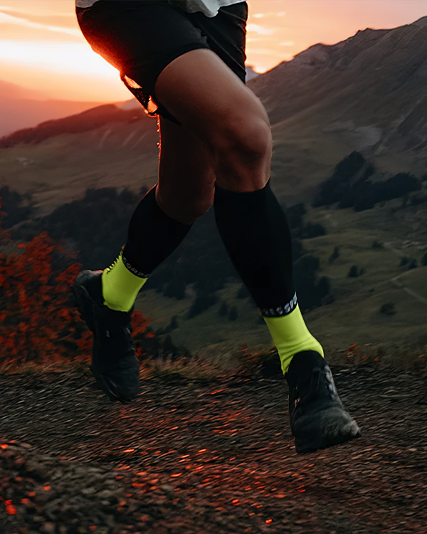Targeted compression and support
Compressport Full Winter Socks